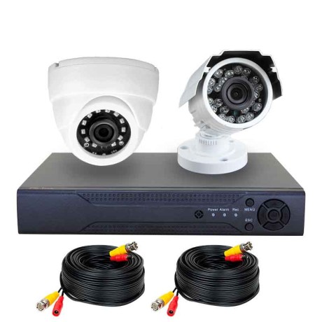 Комплект видеонаблюдения AHD 5Мп Ps-Link KIT-B502HD / 2 камеры
