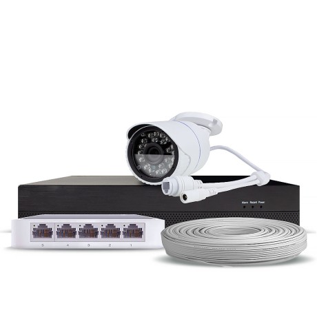 Комплект видеонаблюдения IP Ps-Link KIT-C501IP / 5Мп / 1 камера