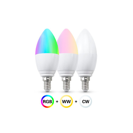Умная WIFI светодиодная цветная лампа Ps-Link JL06 тип E14