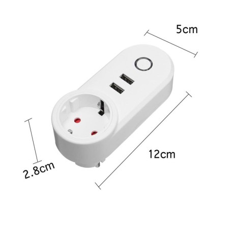 Умная розетка WIFI Ps-Link C178