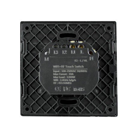 Комплект умного освещения Ps-Link PS-2418 / 3 выключателя / WiFi / Черные