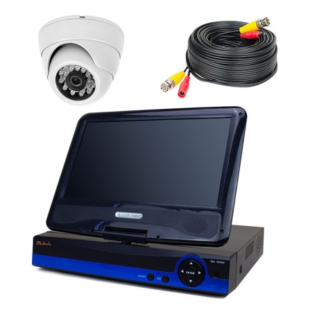 Комплект видеонаблюдения AHD 2Мп Ps-Link KIT-A9201HD / 1 камера / монитор