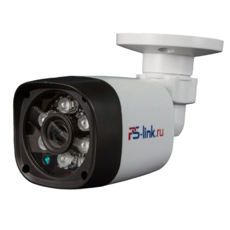 Камера видеонаблюдения AHD 2Мп Ps-Link AHD202 пластиковый корпус