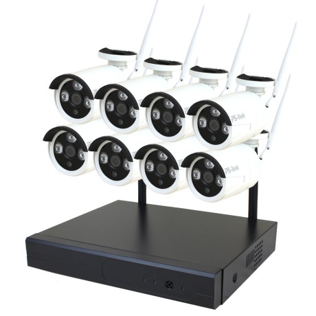 Комплект видеонаблюдения WIFI Ps-Link KIT-C208W / 2Мп / 8 камер