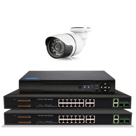 Комплект видеонаблюдения IP Ps-Link KIT-C232IP-POE / 2Мп / 32 камеры / питание POE