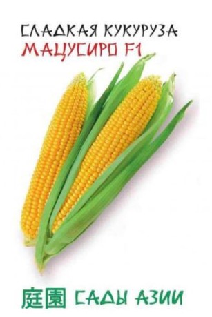 Семена Кукуруза Сладкая Мацусиро 10 шт Сады Азии
