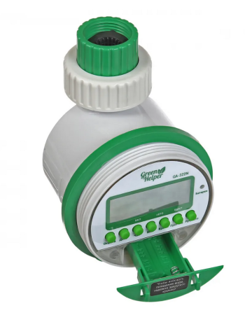 Таймер для полива электронный, шаровый 8 программ GA-322N Green Helper