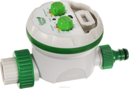 Таймер полива воды шаровый электронный Green Helper GA-319N