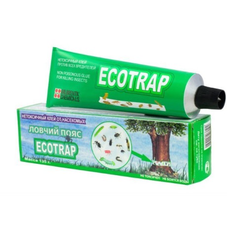 Нетоксичный клей от насекомых для ловчего пояса ловушек Ecotrap Экотрап