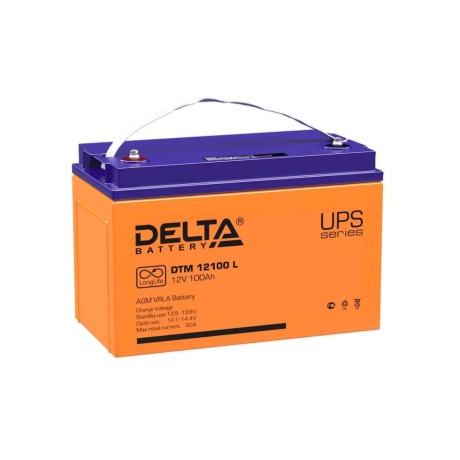 Аккумуляторная батарея Delta DTM 12100 L (12V /100Ah)