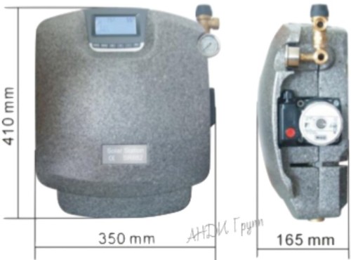 Солнечная сплит-система SH-1000-120-PS-R2  для ГВС и отопления