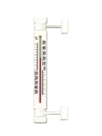 Термометр оконный наружный на липучке, для пластиковых окон ТБ-223