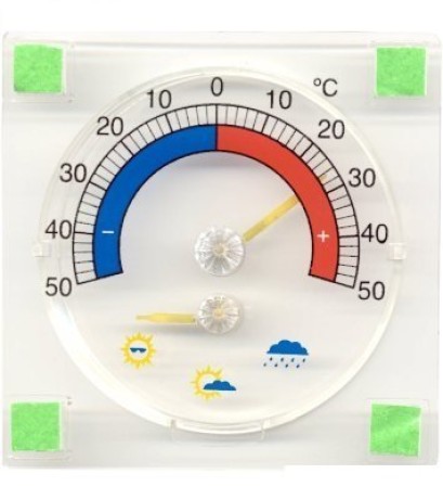 Термометр для пластиковых окон с функцией предсказания погоды ТС-22