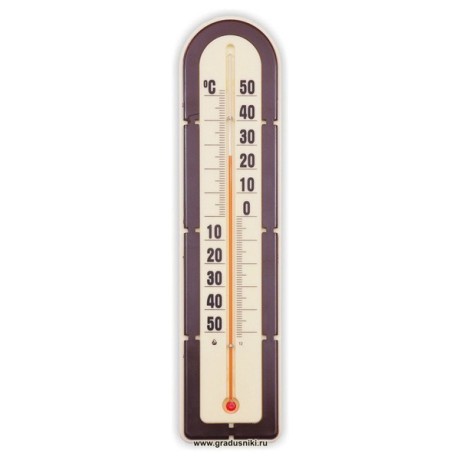 Термометр фасадный ТБН-3М2 исп.5 коричневый/голубой