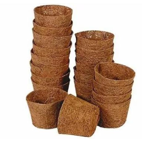 Горшок из кокосового волокна для рассады 5 см набор 30шт