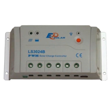 Контроллер заряда  LS3024B PWM (программируемый, с таймером) 30 А, 12/24 В, производства Beijing Epsolar Technology