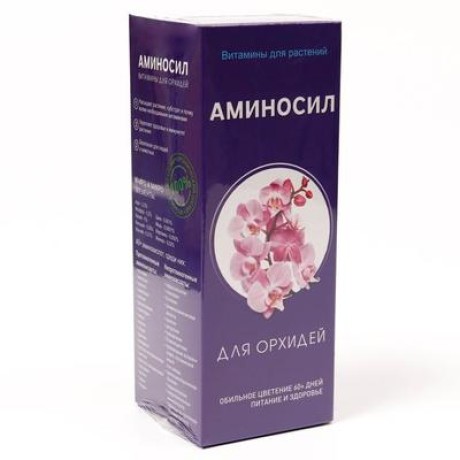 Удобрение жидкое Витамины для орхидей "Аминосил", 0,5 л 7734571