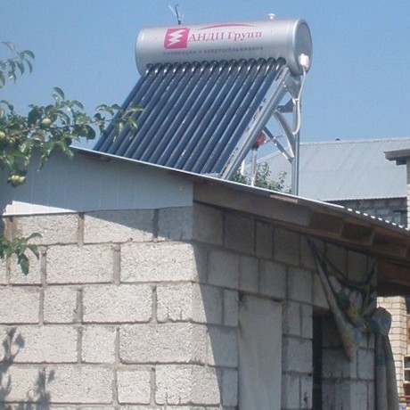 Сезонный солнечный водонагреватель Дача-Эконом  XF-II-15-125  бак 125л