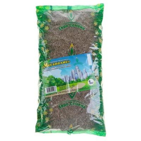 Семена Газонная травосмесь"Мегаполис", 1 кг Евро-семена 2081868